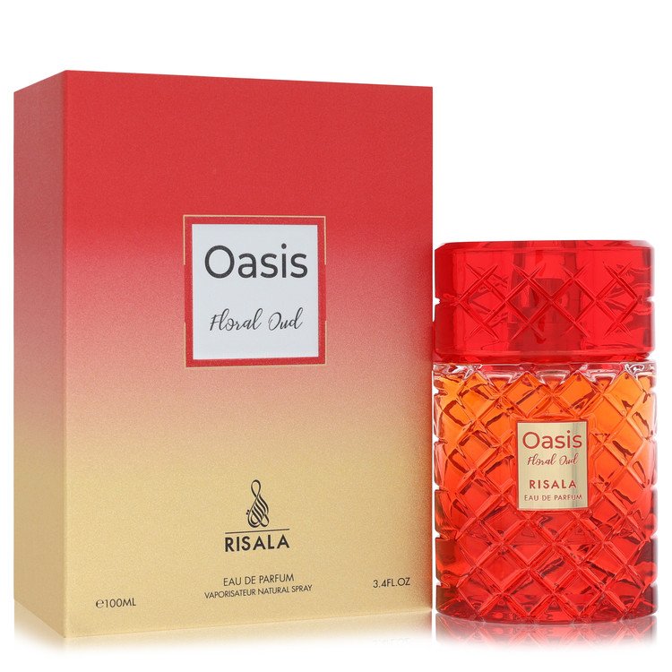 Risala Oasis Floral Oud 3.4 oz Eau De Parfum Spray For Women By Risala