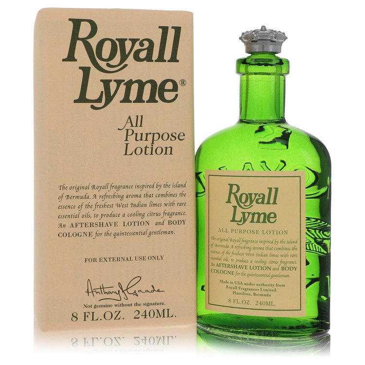 Image of Royall Fragrances Royall Lyme All Purpose Lotion / Cologne By Royall Fragrances 8 oz All Purpose Lotion / Cologne by Royall Fragrances 8 oz All Purpose Lotion / Cologne  - Best Deals