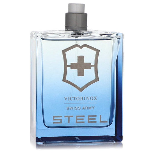 Swiss Army Steel 3.4 oz Eau De Toilette Spray (Tester) For Men By Swiss Army