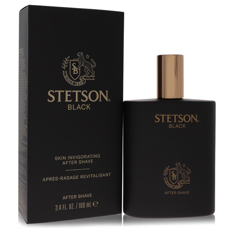 Stetson Black 3.4 oz After Shave For Men By Coty