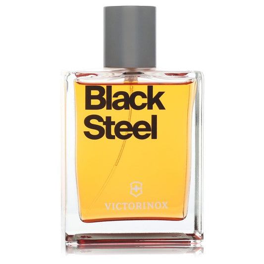 Swiss Army Black Steel 3.4 oz Eau De Toilette Spray (Tester) For Men By Victorinox