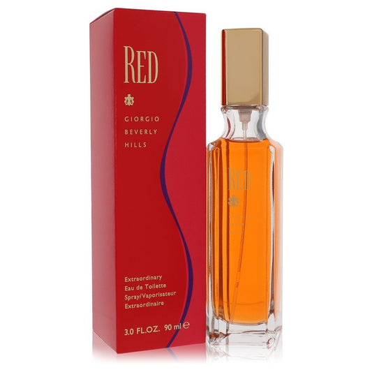 Red 3 oz Eau De Toilette Spray For Women By Giorgio Beverly Hills