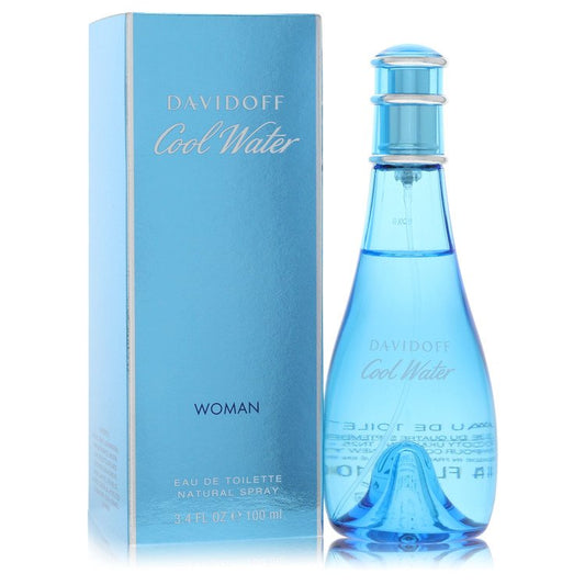 Cool Water 3.4 oz Eau De Toilette Spray For Women By Davidoff