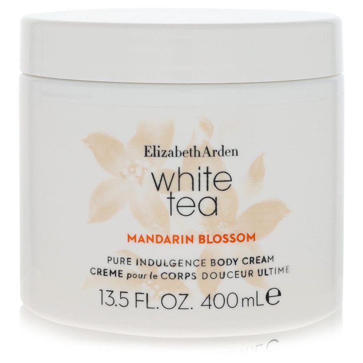 White Tea Mandarin Blossom 13.5 oz Body Cream For Women By Elizabeth Arden
