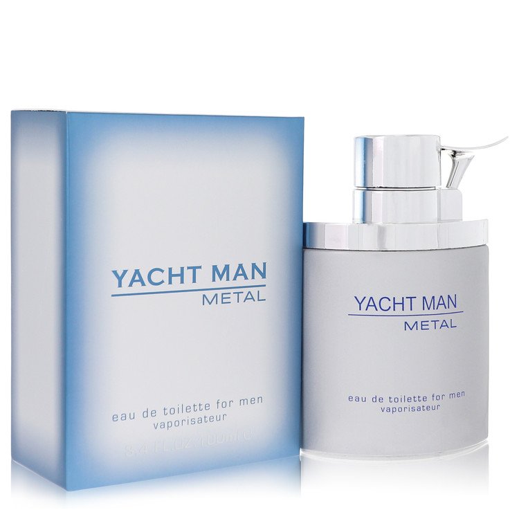 Image of Myrurgia Yacht Man Metal Cologne 3.4 oz Eau De Toilette Spray  - Best Deals