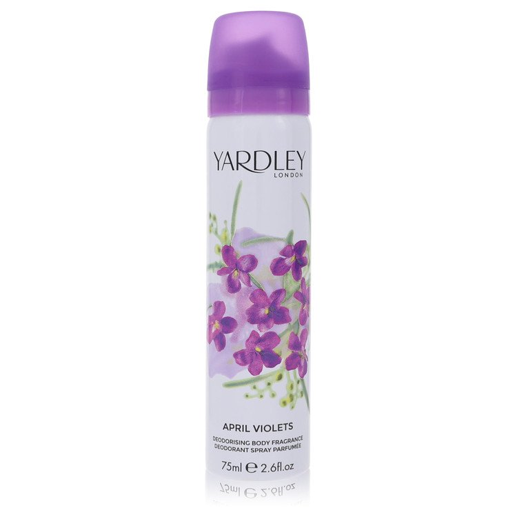 Image of Yardley London April Violets Perfume 2.6 oz Body Spray  - Best Deals