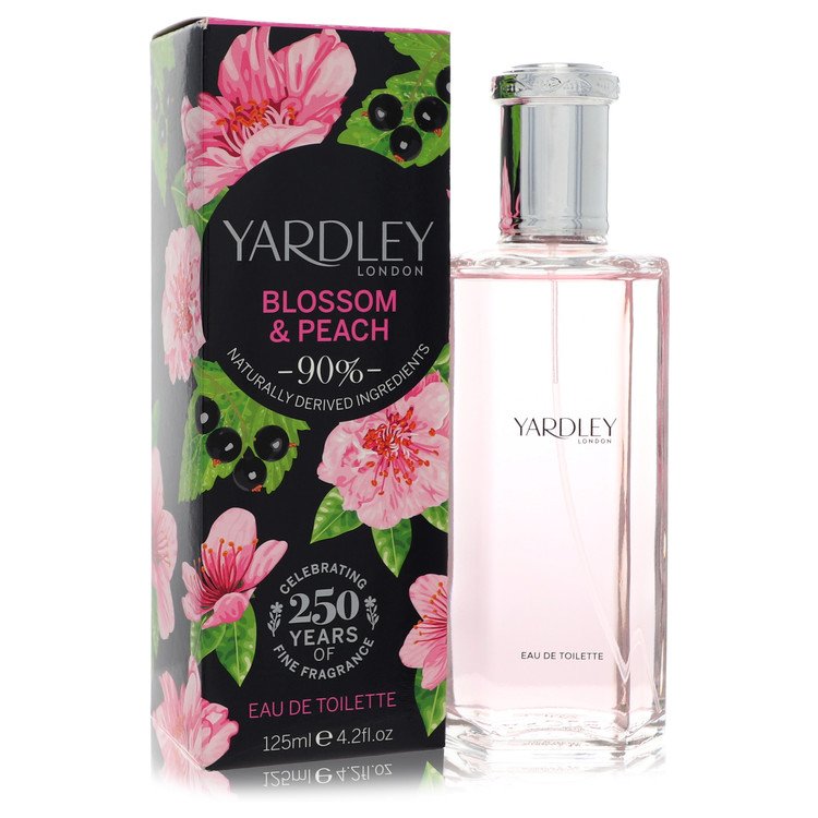 Image of Yardley London Yardley Blossom & Peach Perfume 4.2 oz Eau De Toilette Spray  - Best Deals