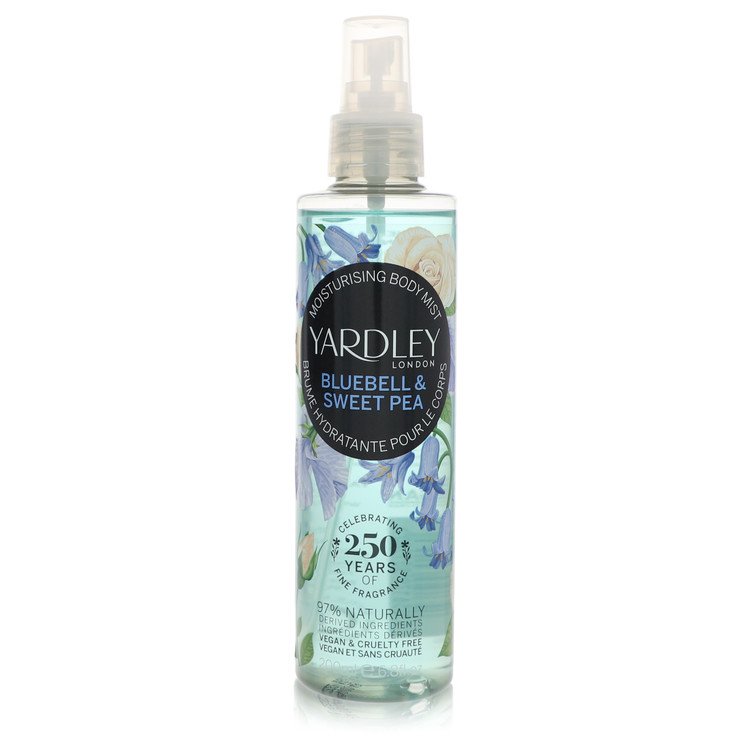 Image of Yardley London Yardley Bluebell & Sweet Pea Perfume 6.8 oz Moisturizing Body Mist  - Best Deals
