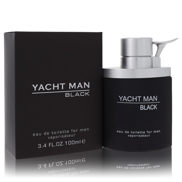 Image of Myrurgia Yacht Man Black Eau De Toilette Spray By Myrurgia 3.4 oz Eau De Toilette Spray by Myrurgia 3.4 oz Eau De Toilette Spray Eau De Toilette - Best Deals