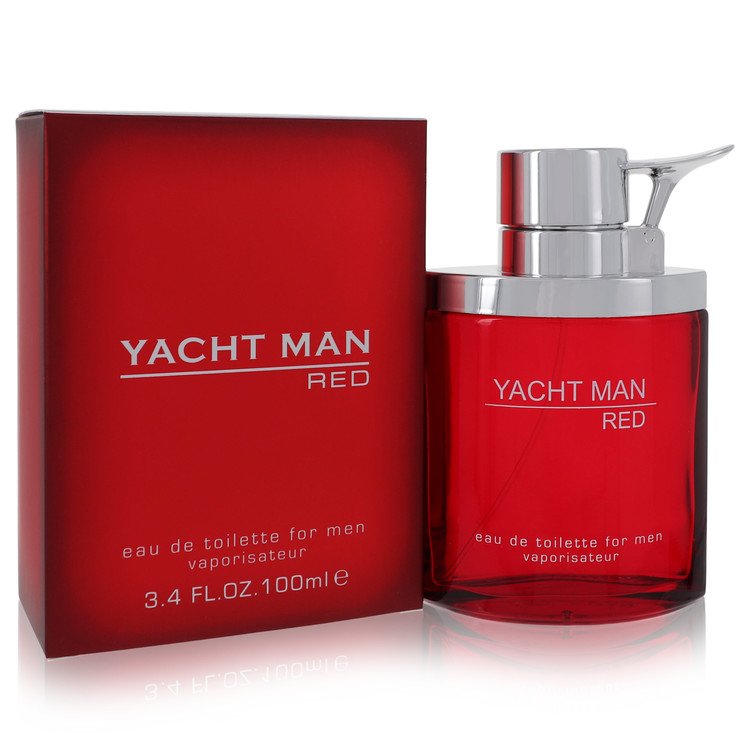 Image of Myrurgia Yacht Man Red Cologne 3.4 oz Eau De Toilette Spray  - Best Deals